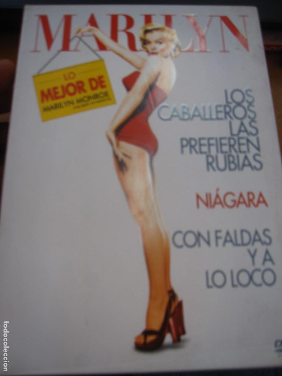Cine: DVD MARILYN LOS CABALLEROS LAS PREFIEREN RUBIAS NIAGARA CON FALDAS Y A LO LOCO