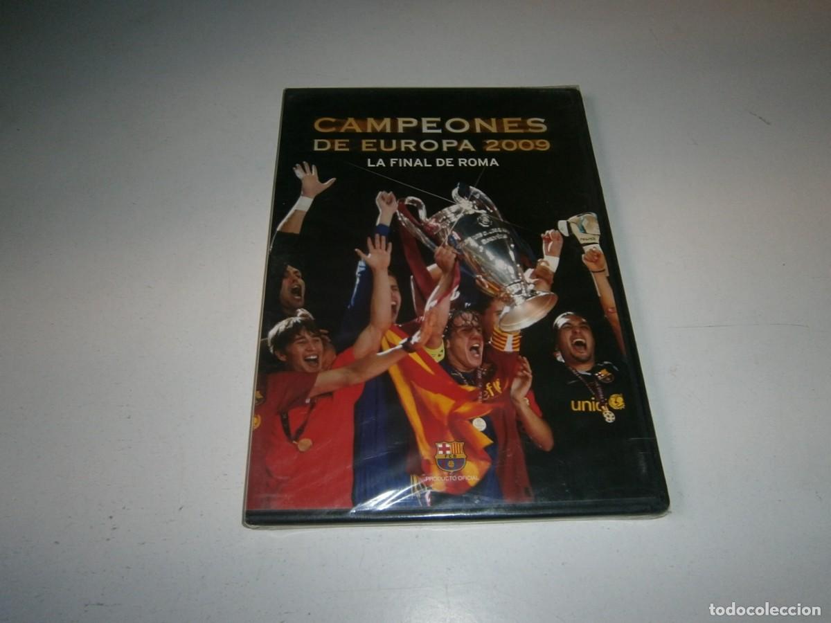 Cin&eacute;ma: CAMPEONES DE EUROPA 2009 LA FINAL DE ROMA F.C. BARCELONA NUEVO PRECINTADO