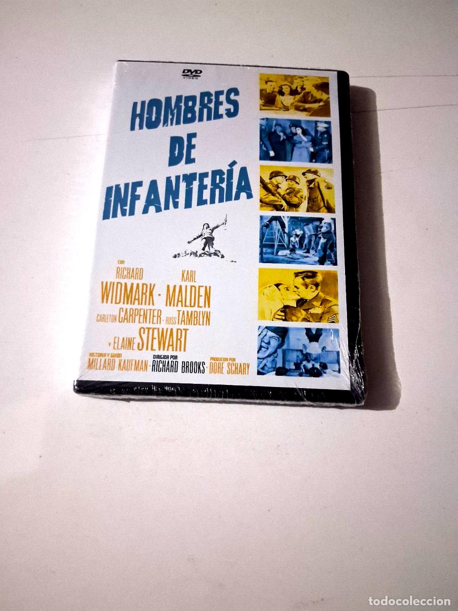 Cine: DVD &rdquo;HOMBRES DE INFANTERIA&rdquo; PRECINTADO SEALED RICHARD BROOKS RICHARD WIDMARK