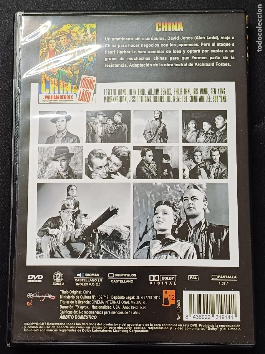 Cine: CHINA/LORETTA YOUNG/DVD. - Foto 3