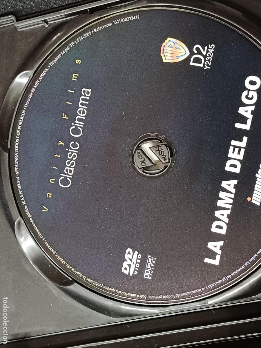Cine: LA DAMA DEL LAGO/DVD. - Foto 2