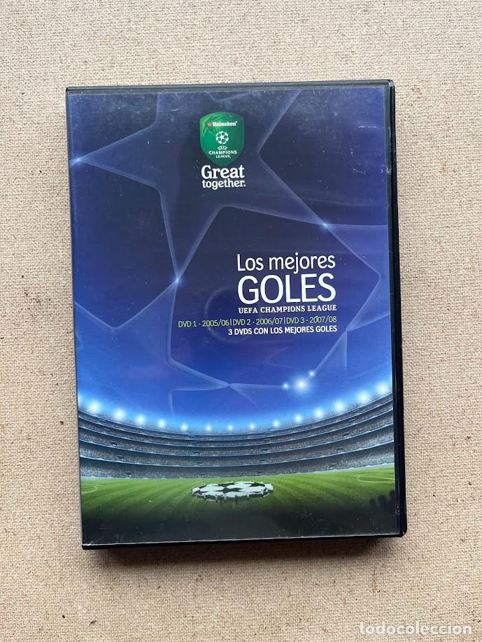 Cin&eacute;ma: Los mejores goles UEFA Champions League / 3 DVDs / 2005/06, 2006/07 y 2007/08 /