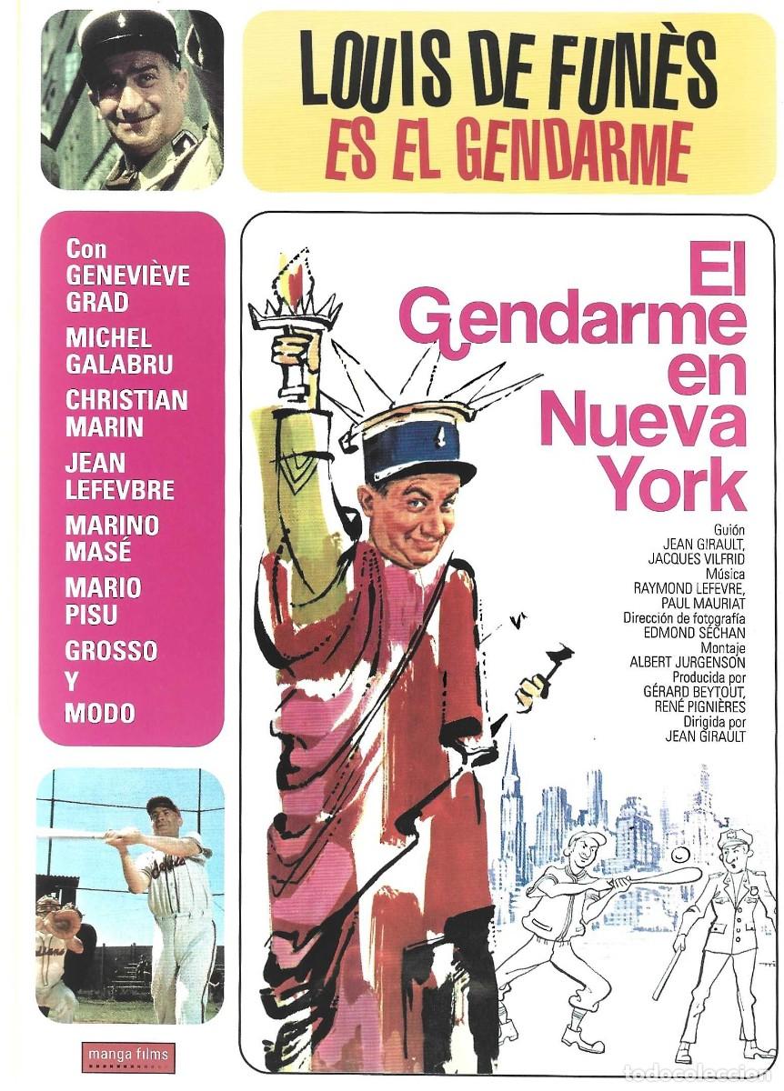 Kino: EL GENDARME EN NUEVA YORK LOUIS DE FUN&Eacute;S