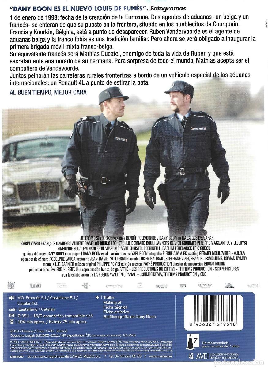 Cine: NADA QUE DECLARAR DE DANY BOON - Foto 2
