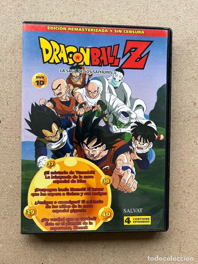 Cine: Dragon Ball Z / La saga de los Saiyajins / DVD 10 / Episodios 37, 38, 39 y 40 / Remast., sin censura