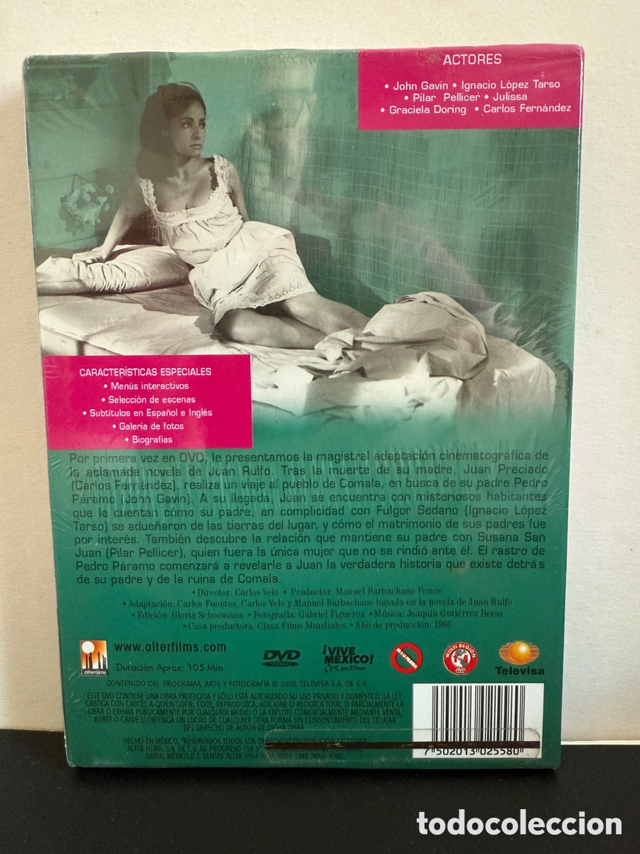 Cine: Pedro P&aacute;ramo (DVD) *Precintado* - Foto 2