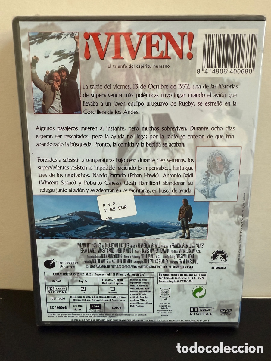Cine: Viven (DVD) *Precintado* - Foto 2
