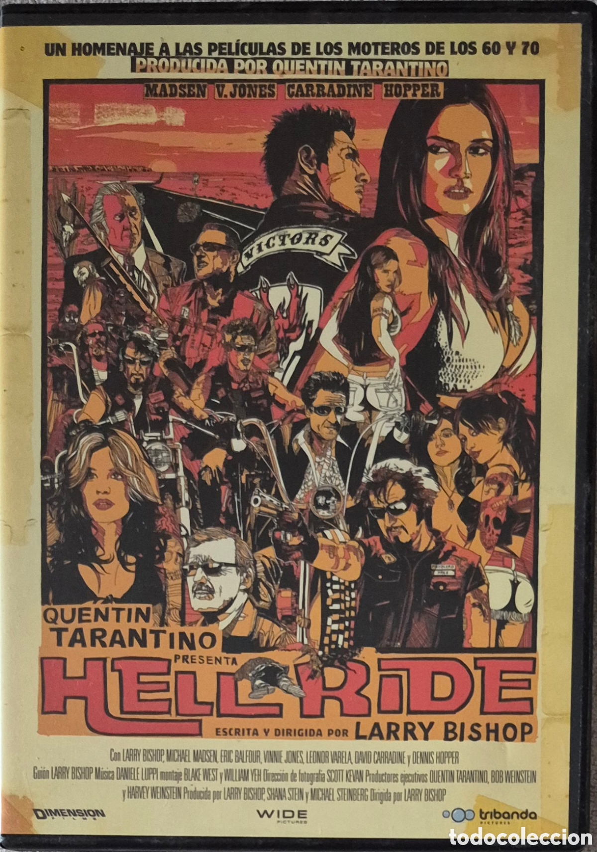 Cine: DVD - HELL RIDE - LARRY BISHOP