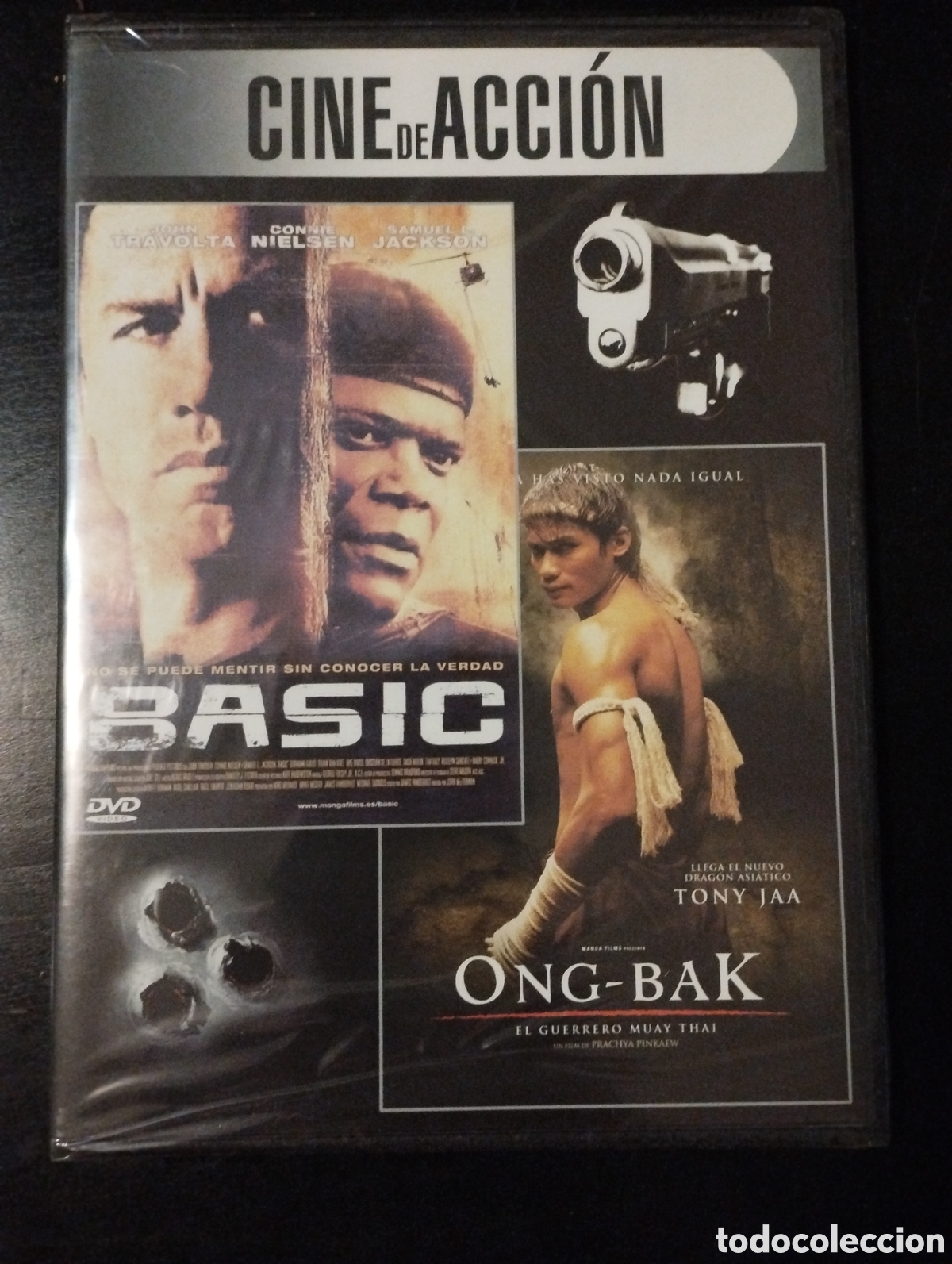 Cine: Basic, Ong-Bak. DVD. PRECINTADO. John Travolta - Foto 1