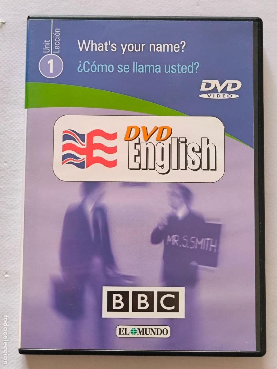Cinema: DVD ENGLISH VOL. 1 - WHAT'S YOUR NAME - BBC EL MUNDO (026)