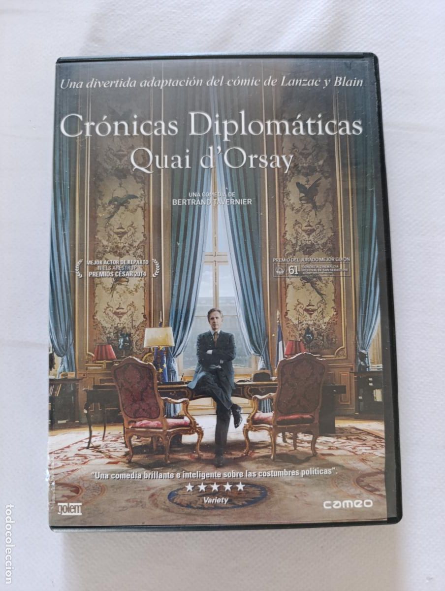 Cinema: DVD CRONICAS DIPLOMATICAS QUAI D'ORSAY (032w)