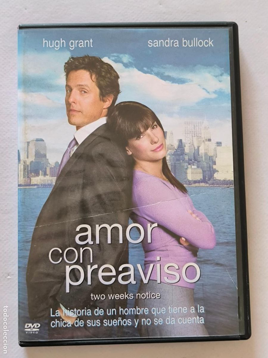 Cinema: DVD AMOR CON PREAVISO - HUGH GRANT (031)