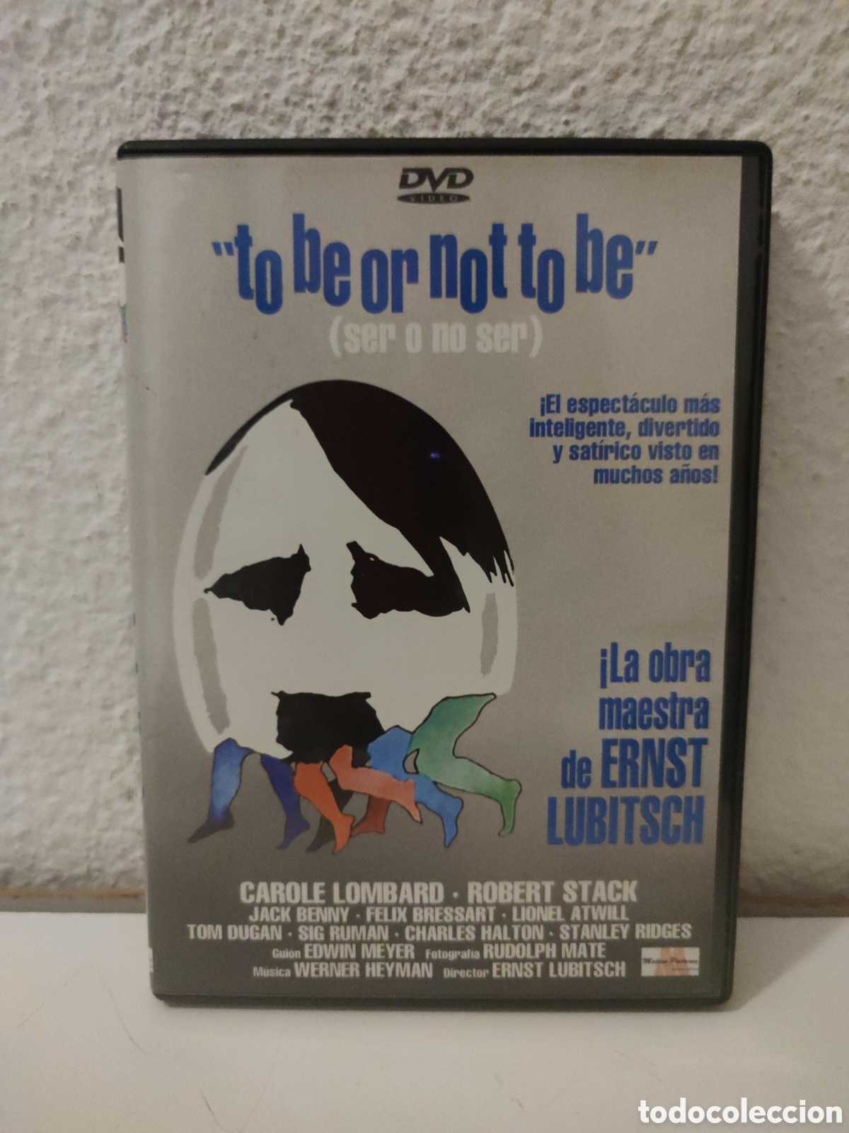Cin&eacute;ma: Dvd - Ser o no ser - To Be or Not to Be - 1942 - Ernst Lubitsch - Comedia. Intriga | S&aacute;tira.