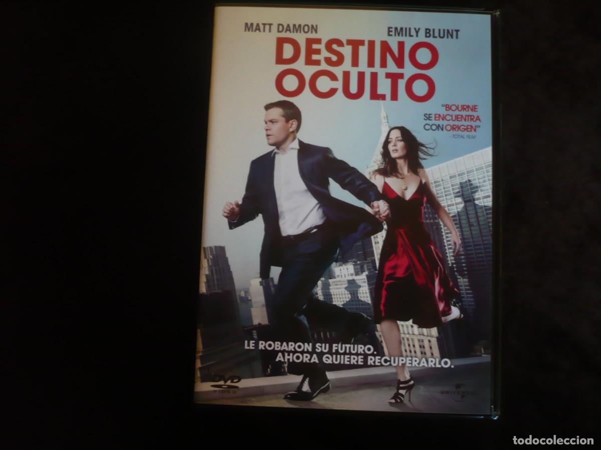 Cinema: destino oculto - matt damon - dvd como nuevo