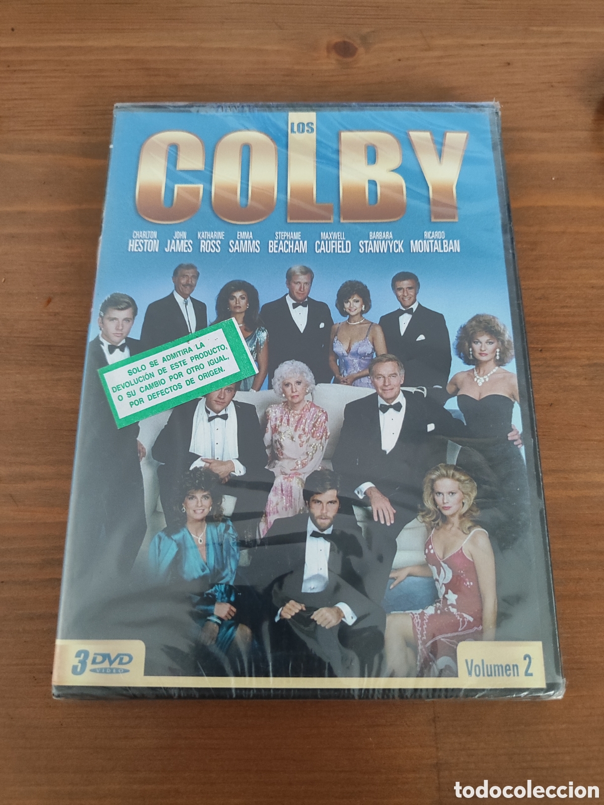 Cine: Dif&iacute;cil DVD LOS COLBY 3 DVD VOLUMEN 2 PRECINTADO
