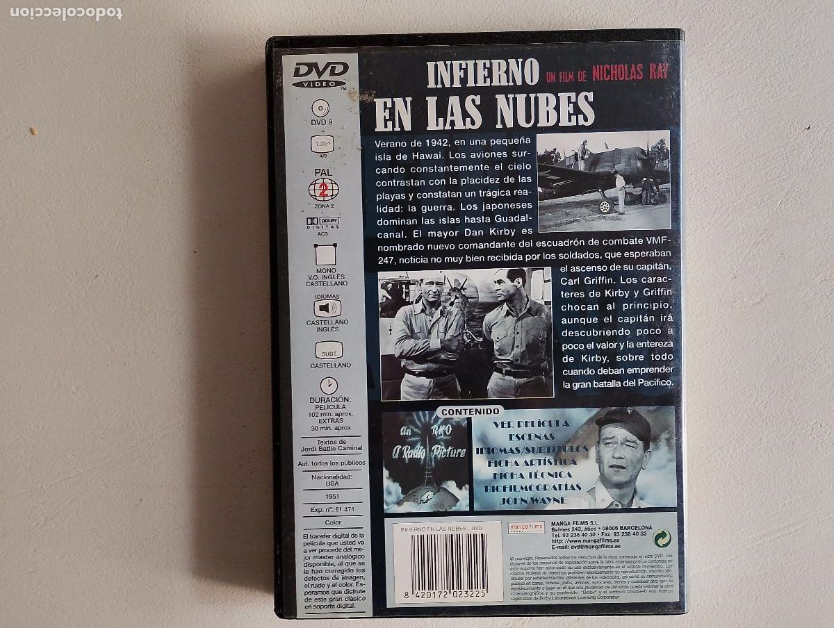 Cine: INFIERNO EN LAS NUBES JOHN WAYNE - Foto 4