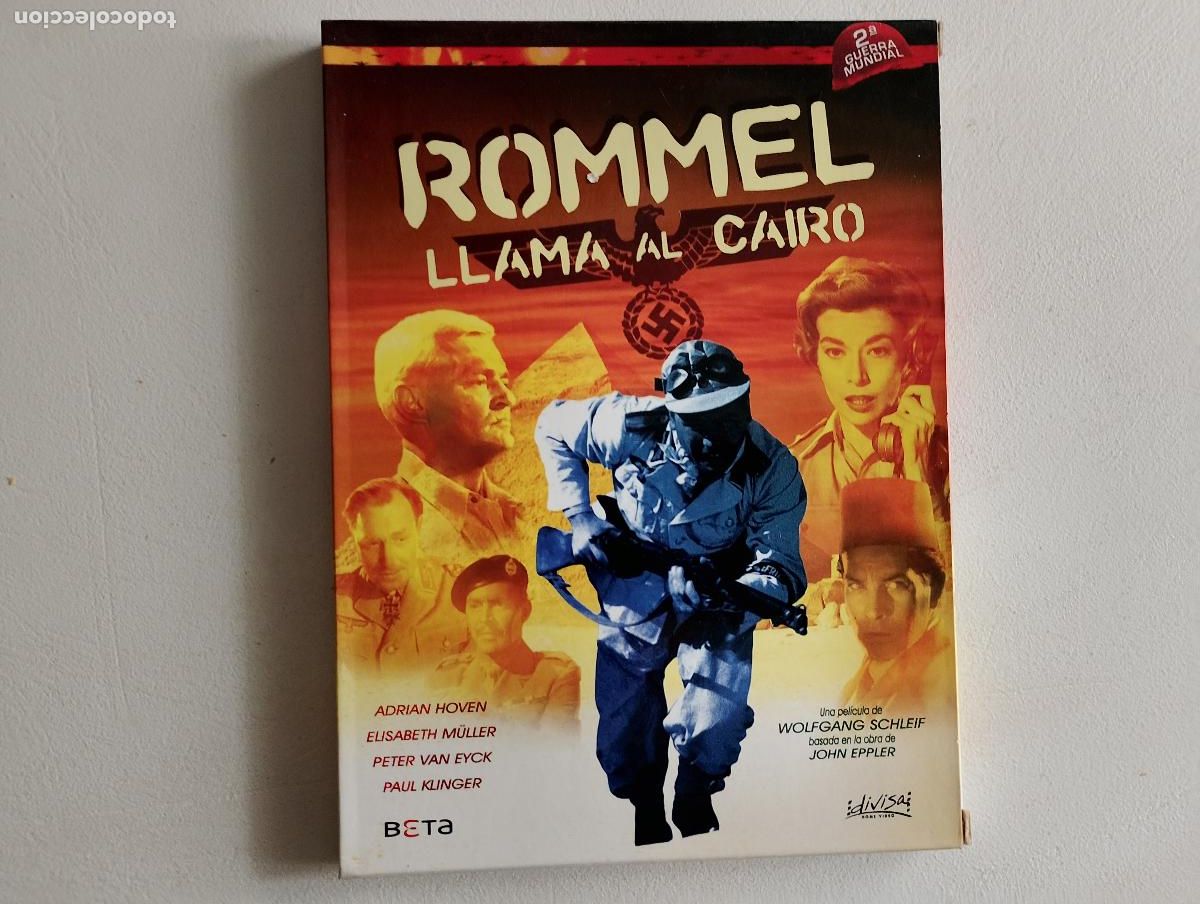 Kino: ROMMEL LLAMA AL CAIRO. (DVD + CAJA DE CART&Oacute;N)