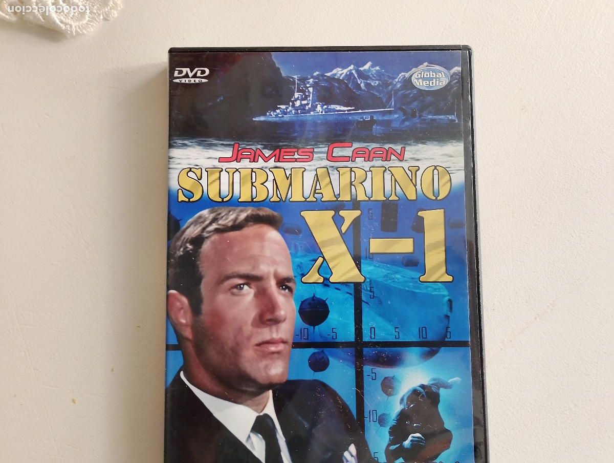 Cine: SUBMARINO X-1 (1968) JAMES CAAN, DAVID SUMMER, NORMAN BOWLER - FILM WILLIAM GRAHAM