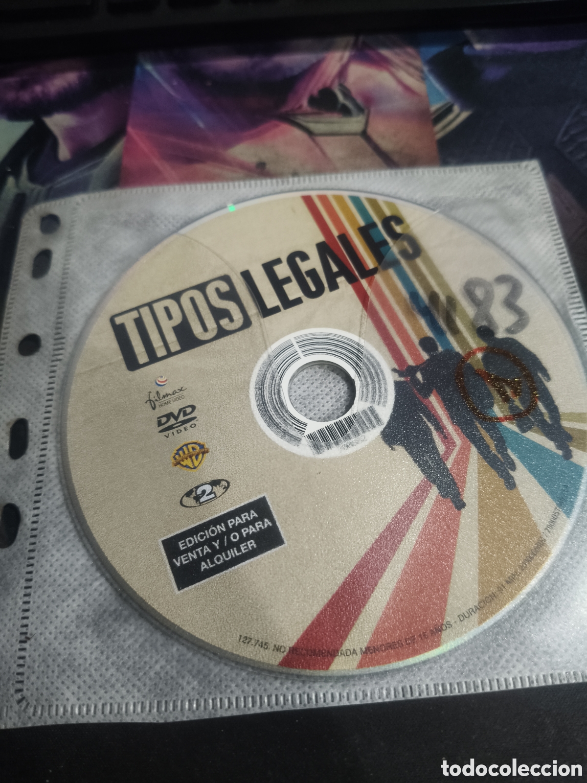 Cine: Tipos legales DVD (disco solo) -4183