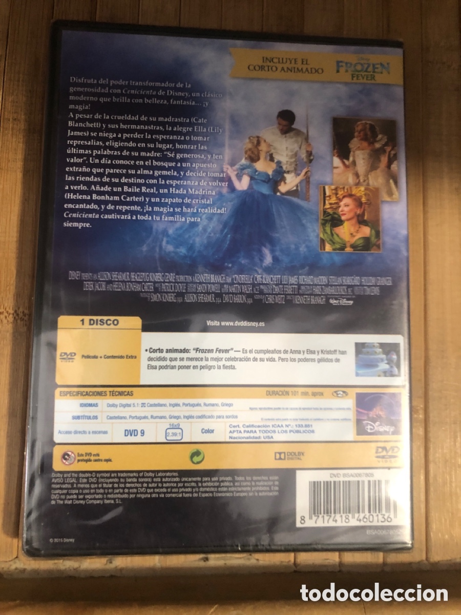 Cine: Cenicienta DVD - Precintado - - Foto 2