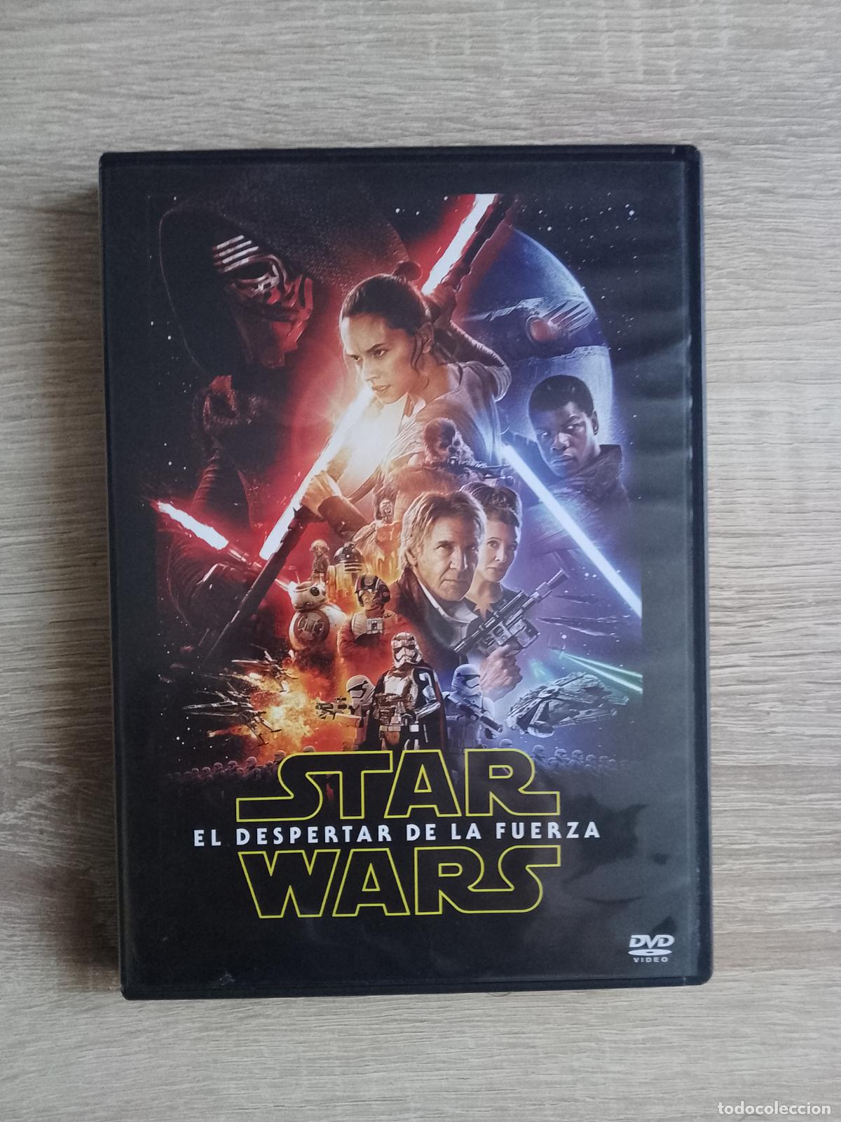 Cine: Star Wars VII El despertar de la fuerza DVD La guerra de las galaxias
