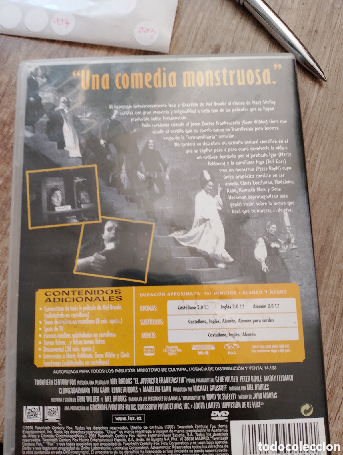 Cine: DVD El Jomencio Frankenstein - Foto 2