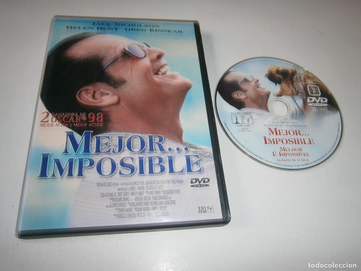 Cine: MEJOR...IMPOSIBLE DVDJACK NICHOLSON HELEN HUNT GREG KINNEAR