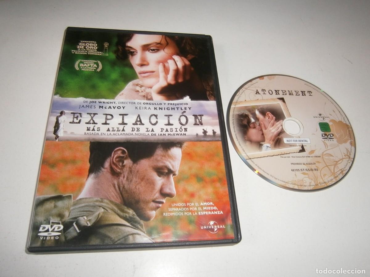 Cine: EXPIACION MAS ALLA DE LA PASION DVD JAMES MC AVOY KEIRA KNIGHTLEY IAN MC EWAN
