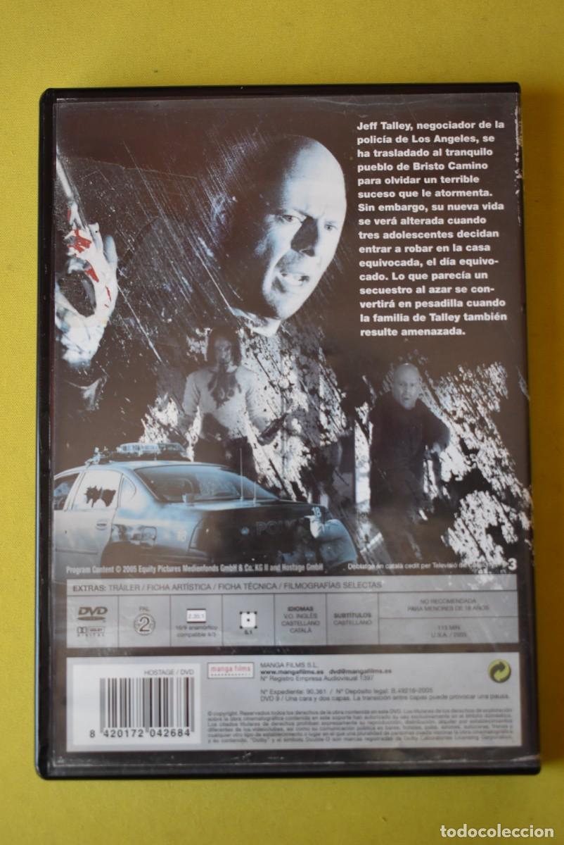 Cine: Pel&iacute;cula DVD. Hostage. Bruce Willis - Foto 3