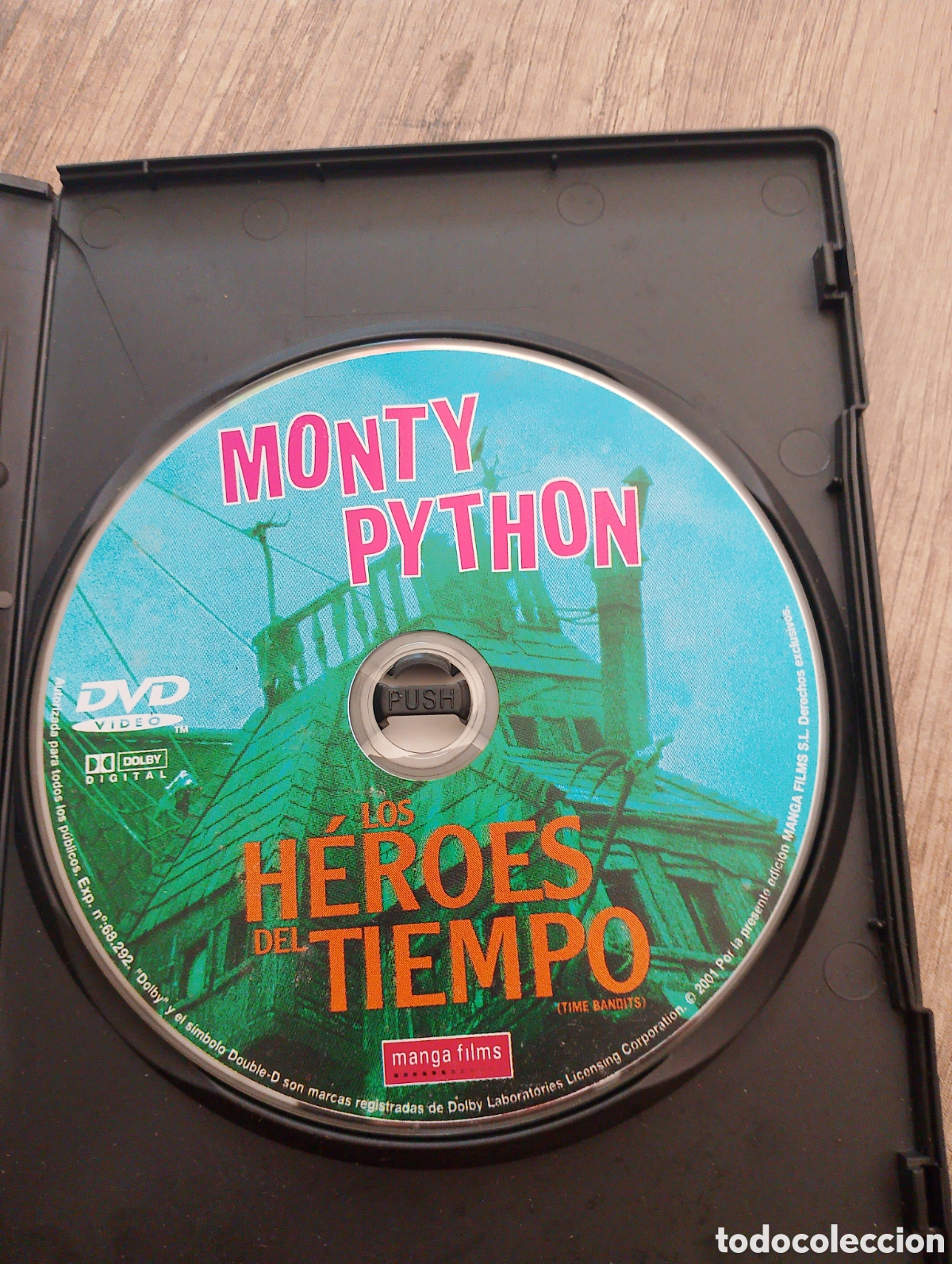 Cine: DVD pelicula Monty Python los Heroes del Tiempo - Foto 2