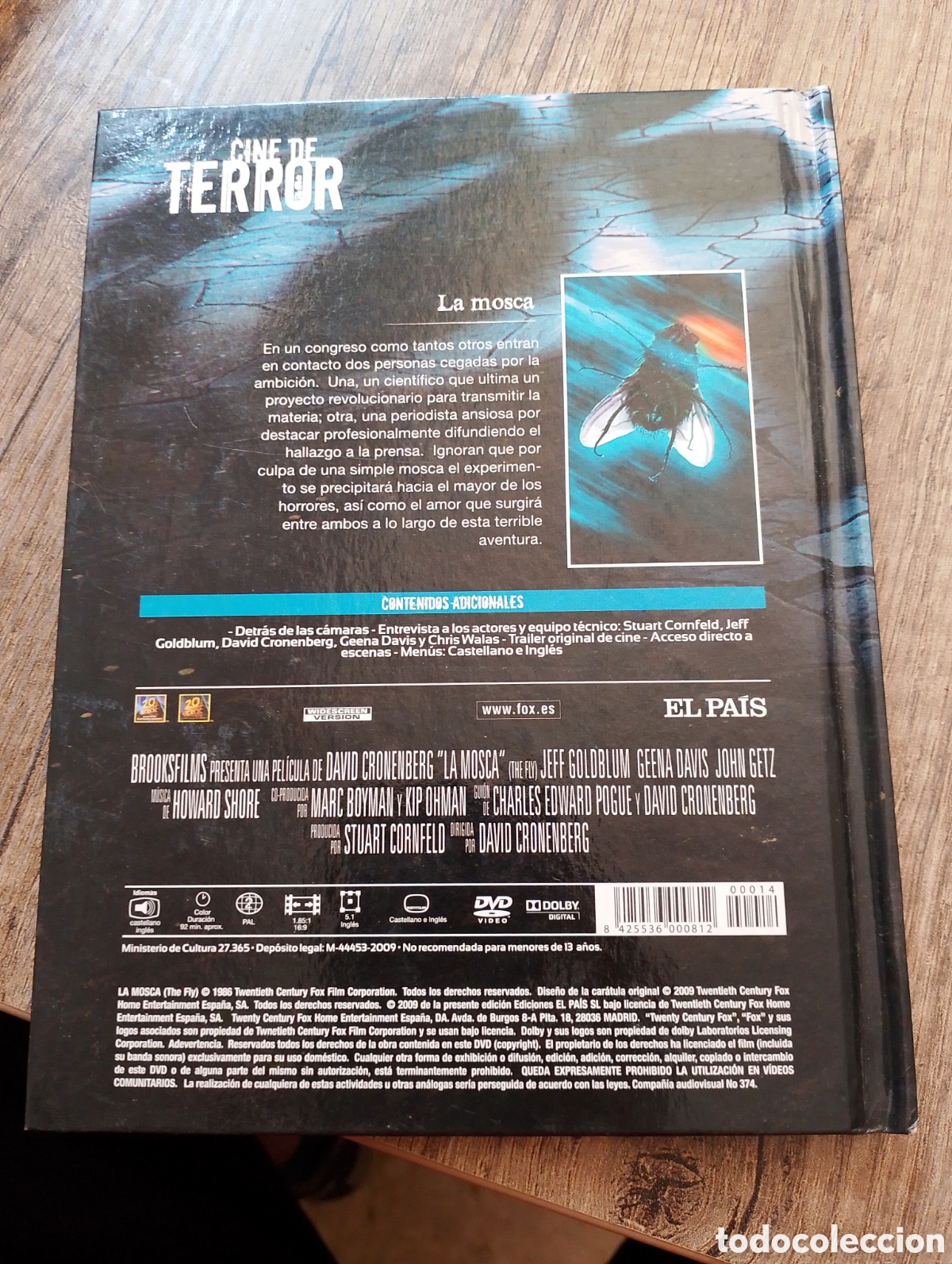 Cine: DVD pelicula La Mosca - Foto 4