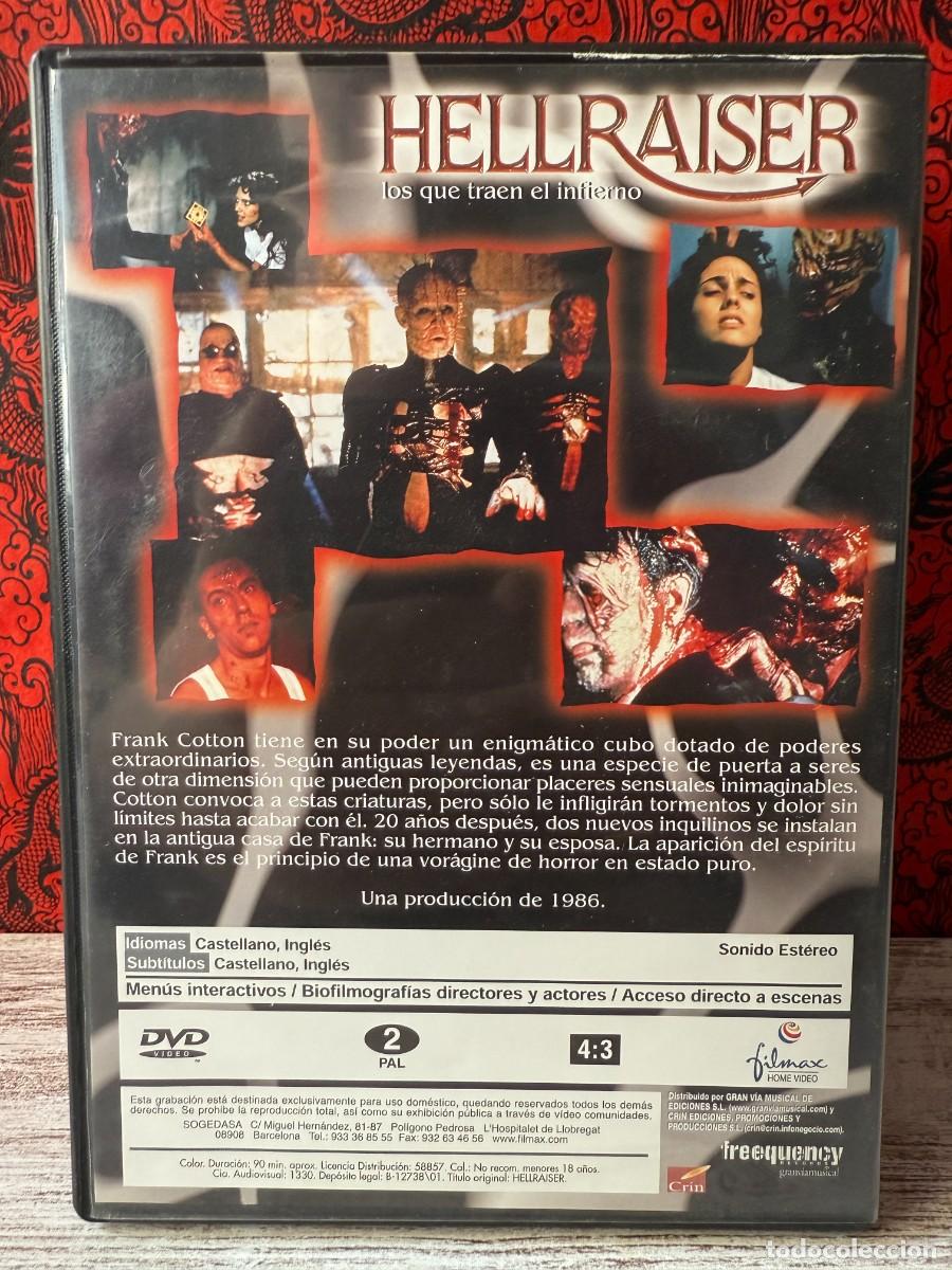 Cine: Hellraiser (DVD) Clive Barker - Foto 3