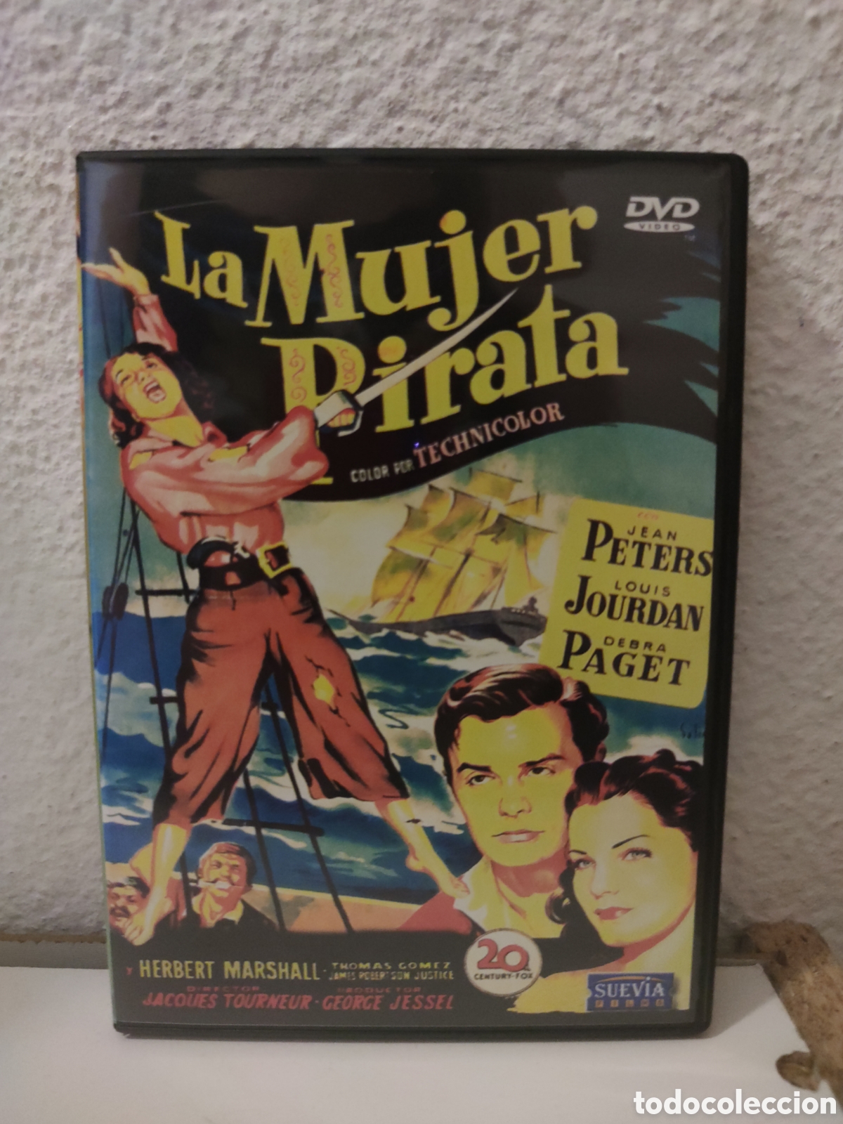 Cinema: Dvd - La mujer pirata - Anne of the Indies - Jacques Tourneur, Jean Peters - Aventuras. Drama.