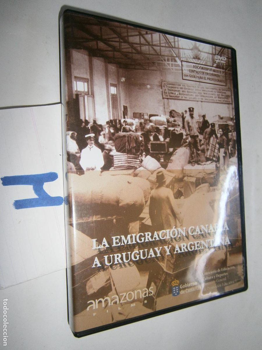 Cine: DVD - LA EMIGRACION CANARIA A URUGUAY Y ARGENTINA