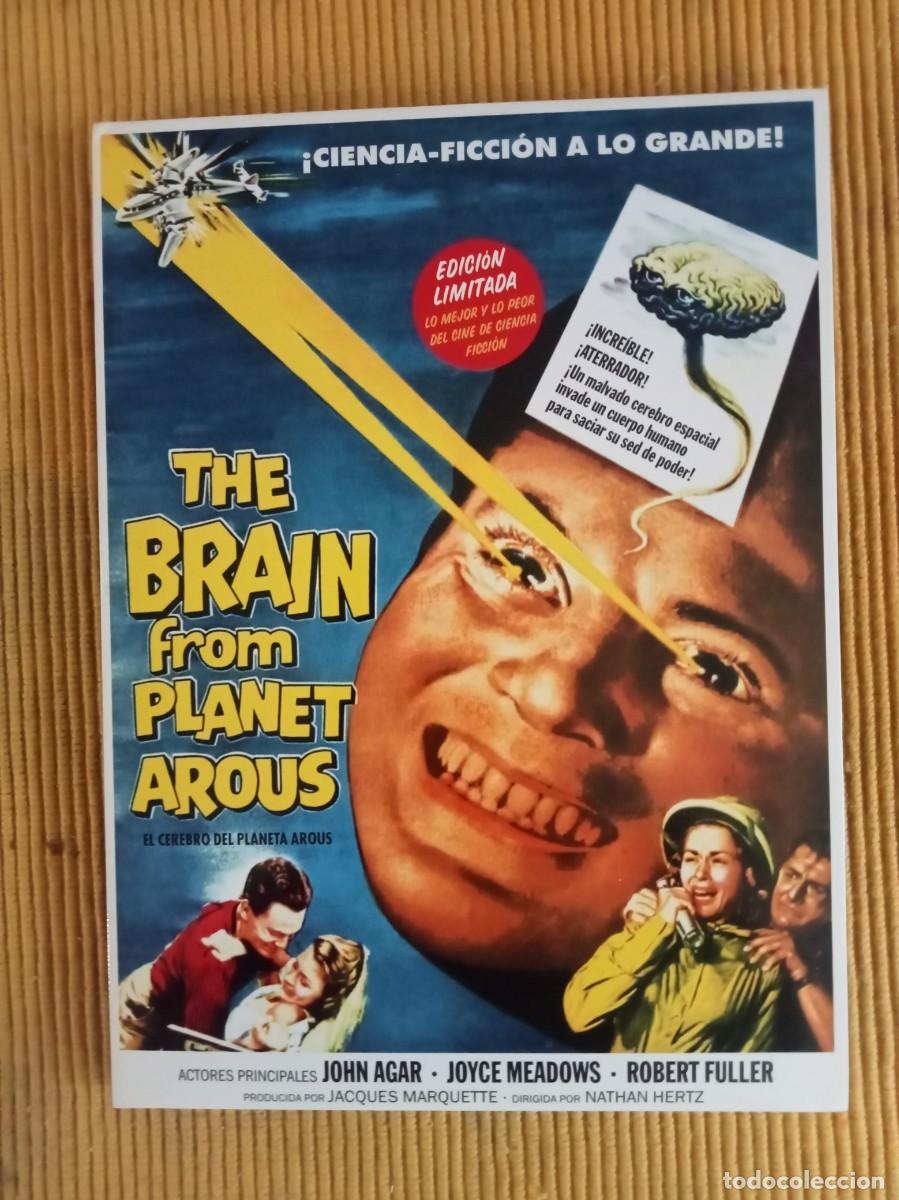 Cine: PEL&Iacute;CULA: EL CEREBRO DEL PLANETA AROUS (1957). L&acute;ATALIER 13. DESCATALOGADA Y DIFICIL DE ENCONTRAR