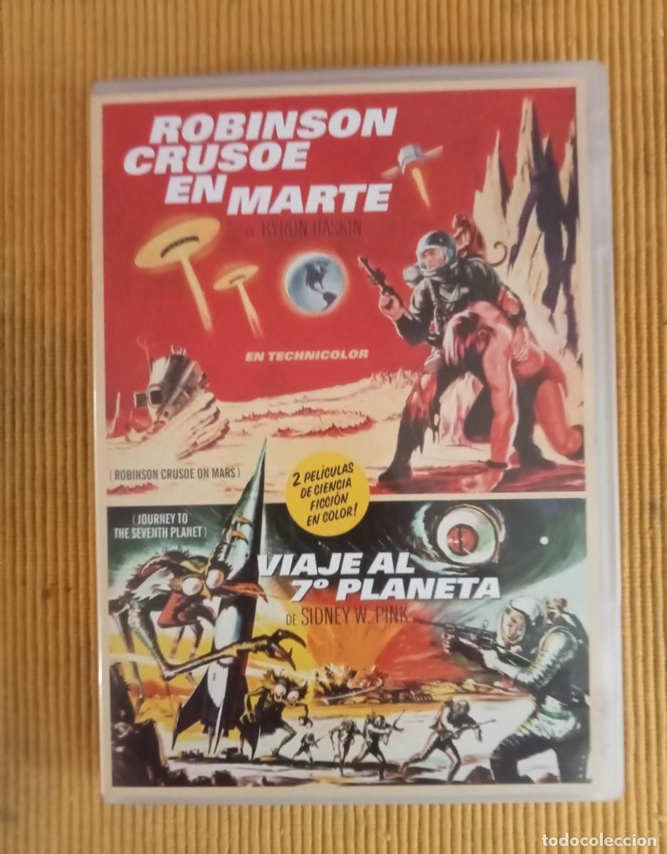 Cine: PROGRAMA DOBLE: ROBINSON CRUSOE EN MARTE (1964) - VIAJE AL 7&ordm; PLANETA (1962). L&acute;ATALIER 13.