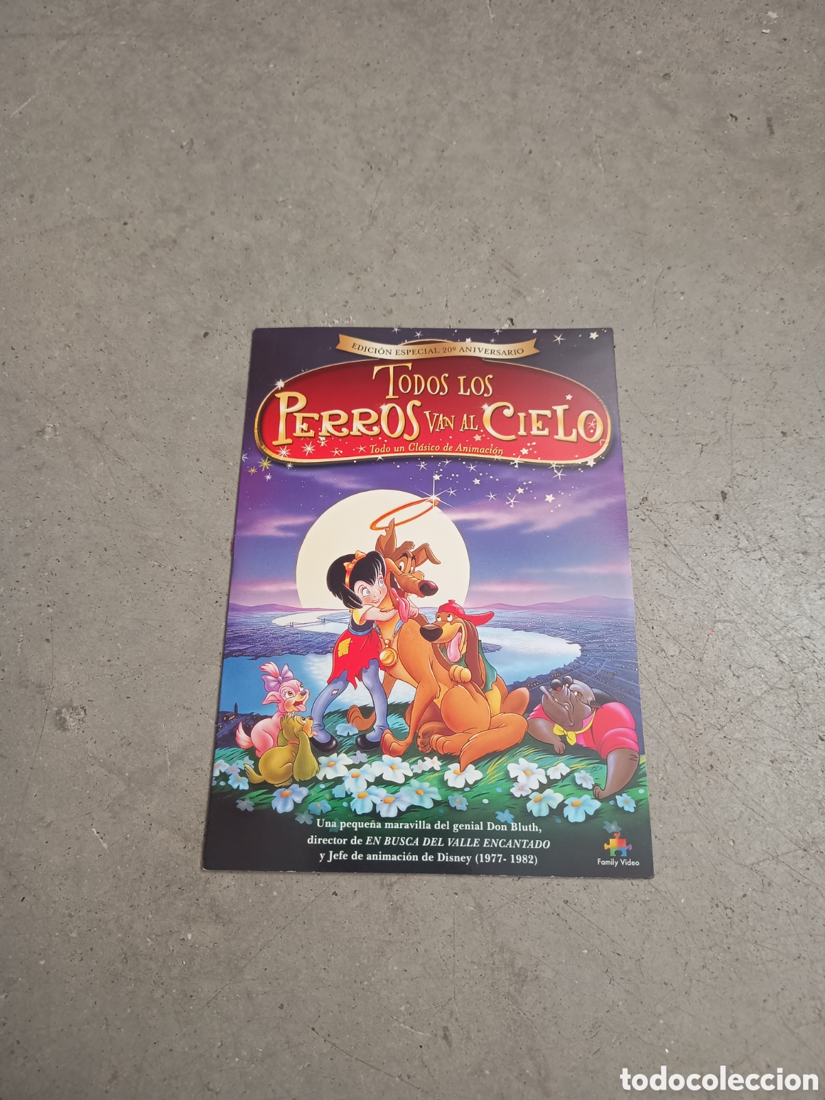 Cine: TODOS LOS PERROS VAN AL CIELO - DVD CART&Oacute;N