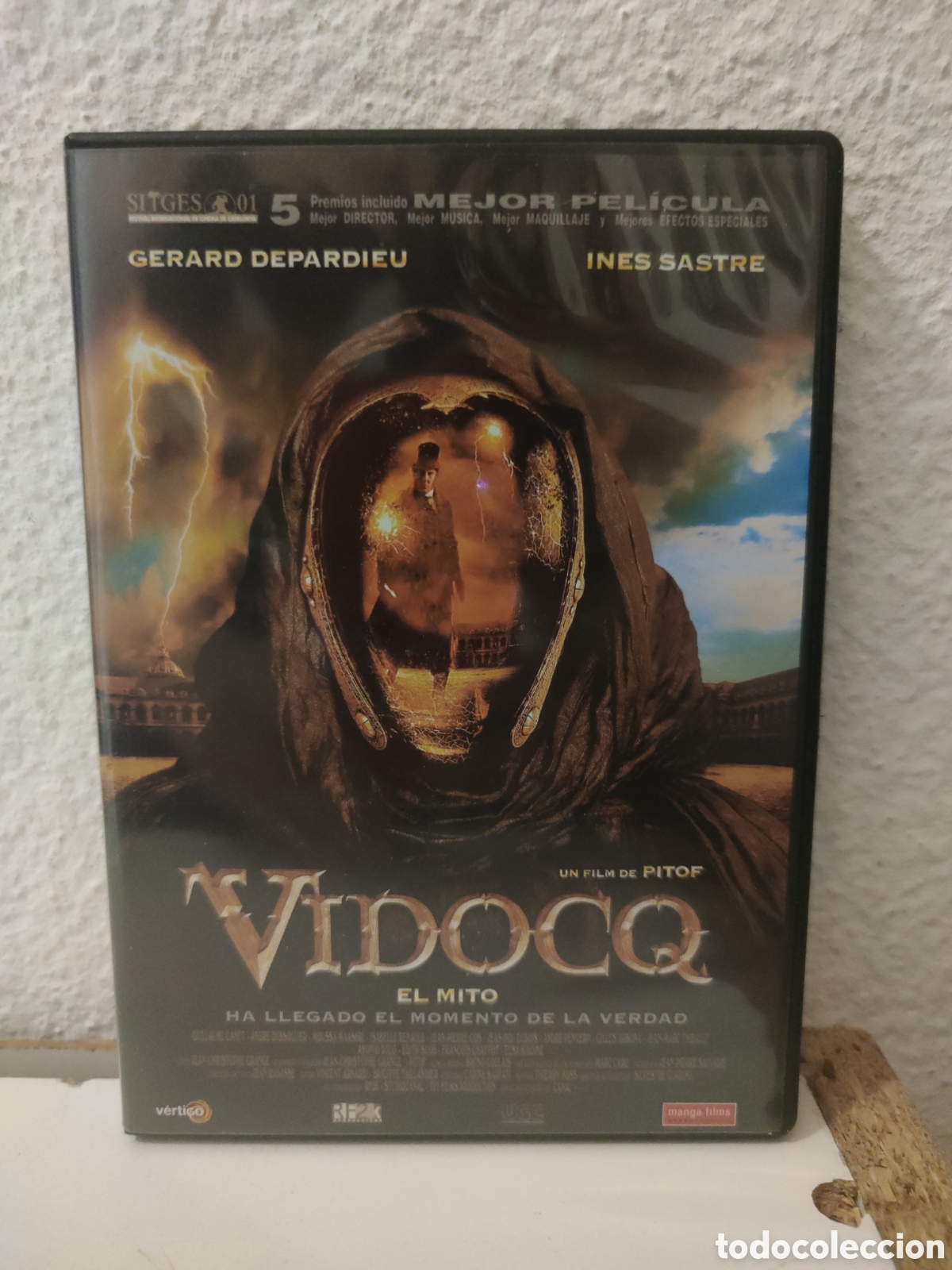 Cine: 2 Dvd - Vidocq (El mito) - Pitof - Gerard Depardieu, Ines Sastre - Edicion especial dos discos