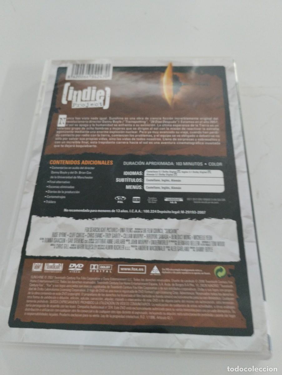 Cine: DVD - SUNSHINE - LEER CONDICIONES DE VENTA - Foto 2