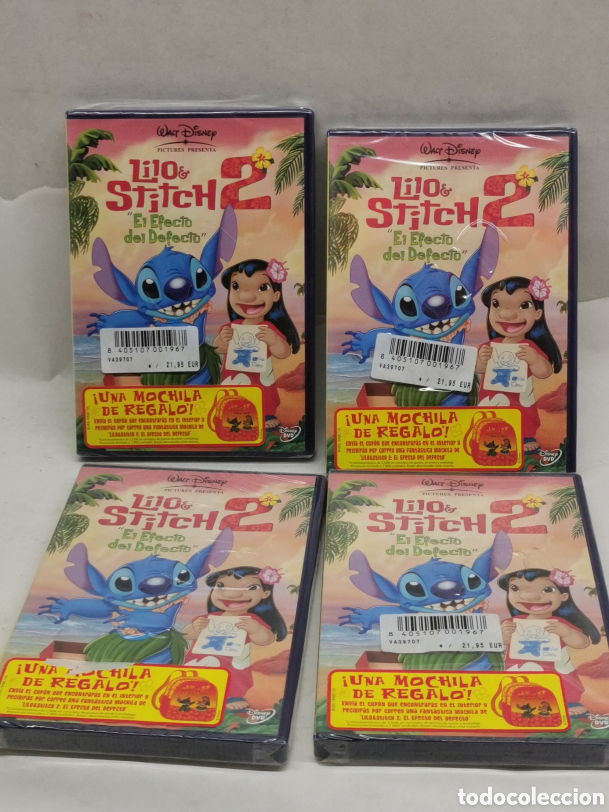 Cinema: 4 dVD Lilo y Stitch 2