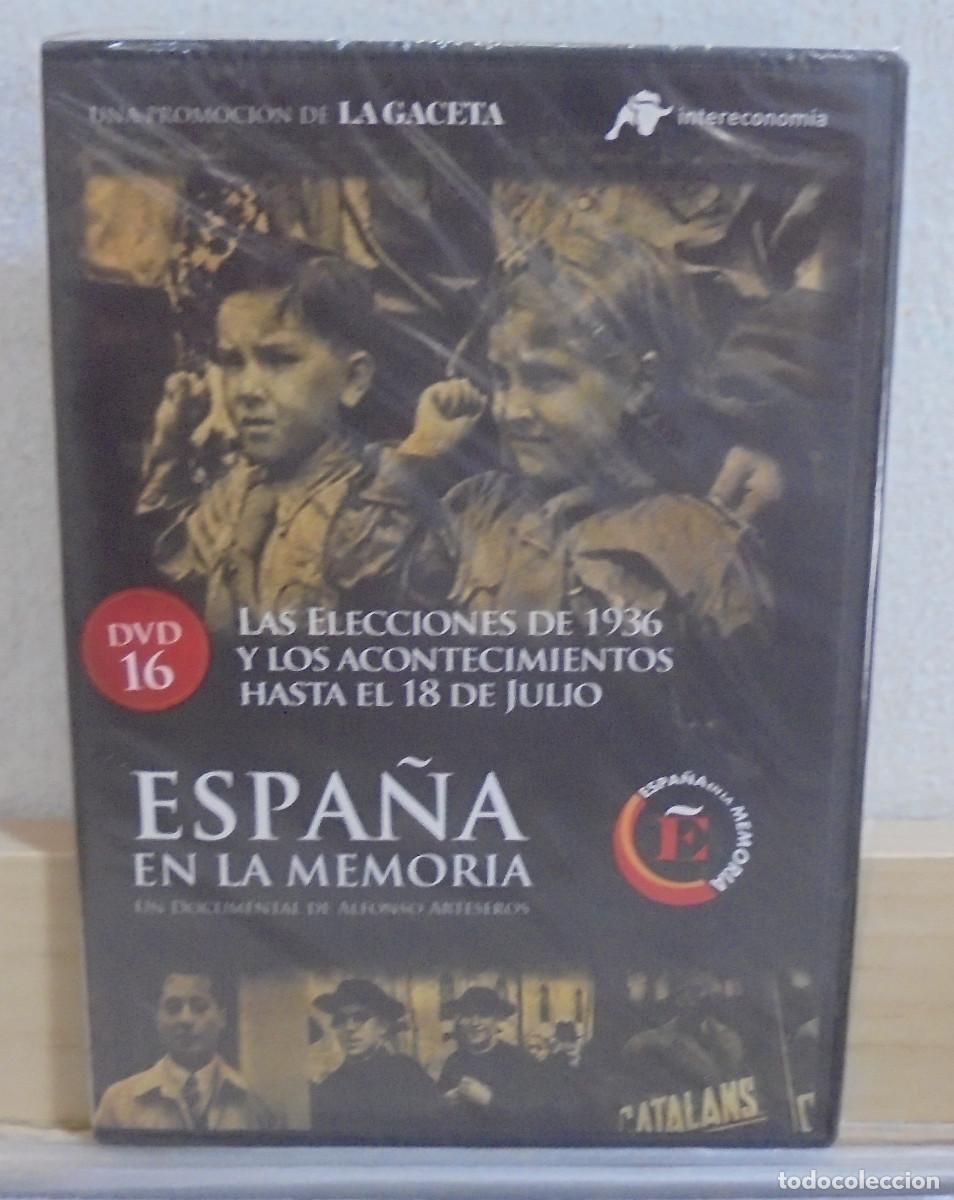 Cine: Las elecciones de 1936 y los acontecimientos hasta el 18 de . Colecci&oacute;n Espa&ntilde;a en la memoria -- DVD