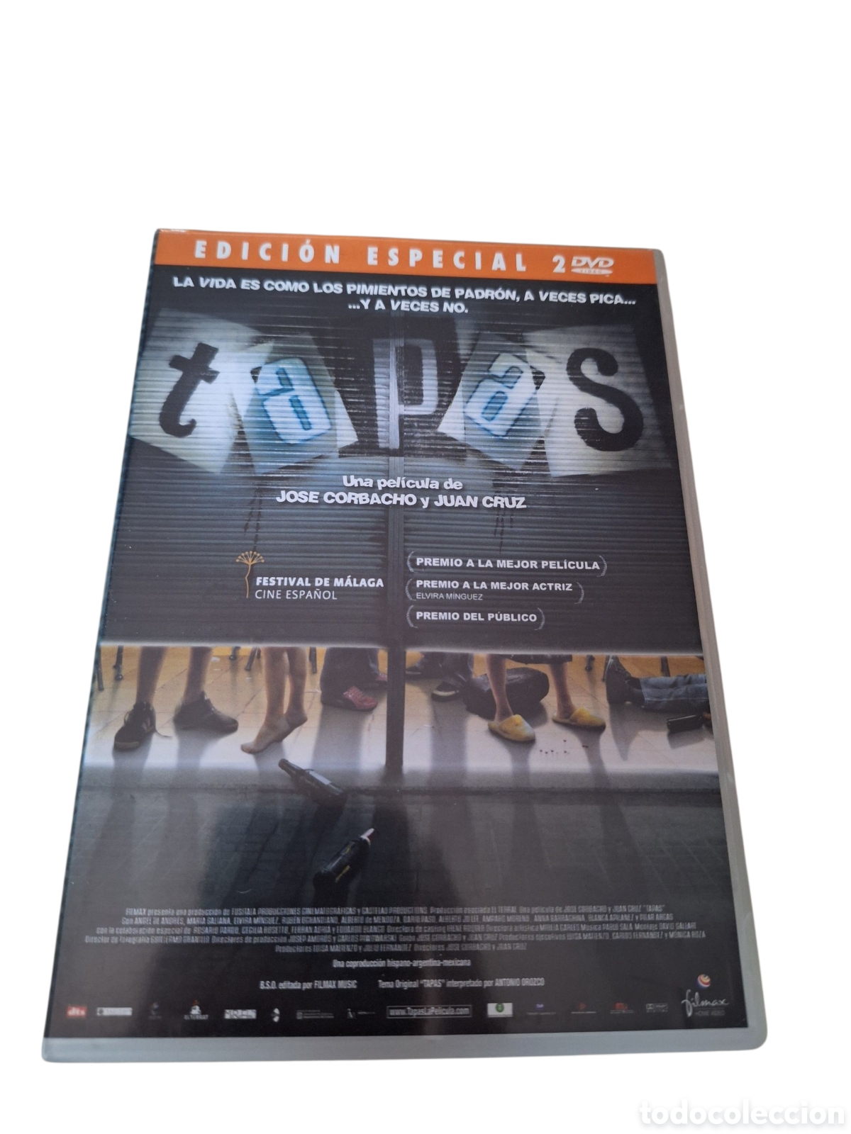 Cinema: A2 tapas DVD SEGUNDAMANO