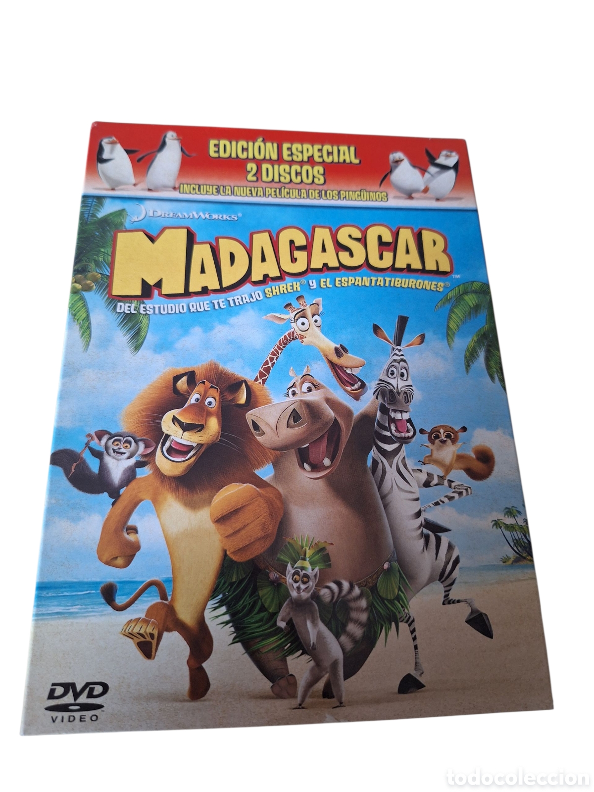 Cinema: A4 madagascar DVD SEGUNDAMANO
