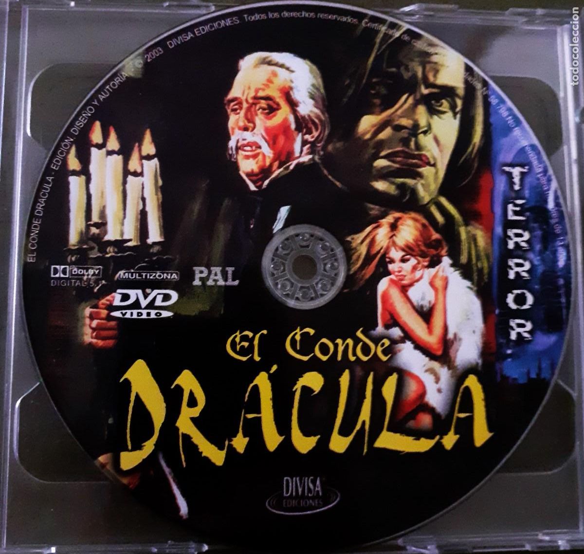 Cine: EL CONDE DRACULA. TE PILLE, GOTCHA&iexcl;&iexcl;. CINE EN DVD. COLECCION.