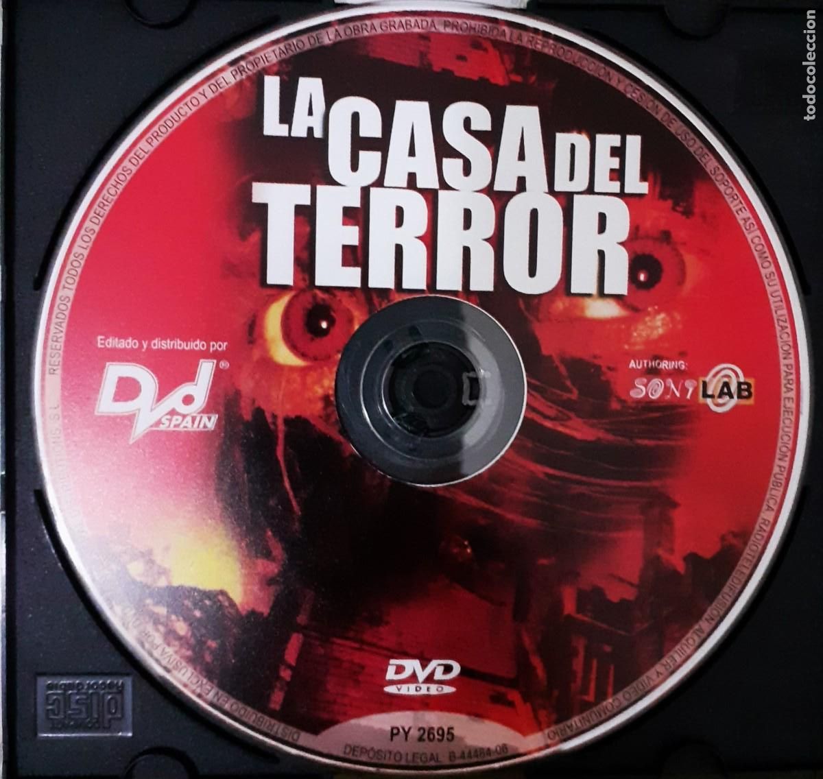 Cinema: LA CASA DEL TERROR. LA ARMADURA DE DIOS. CINE EN DVD. COLECCION.