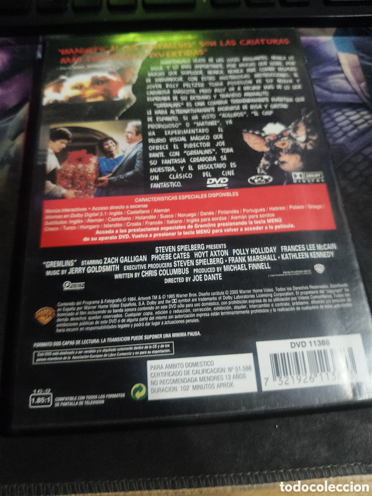 Cine: Gremlins DVD ------- 415 - Foto 2