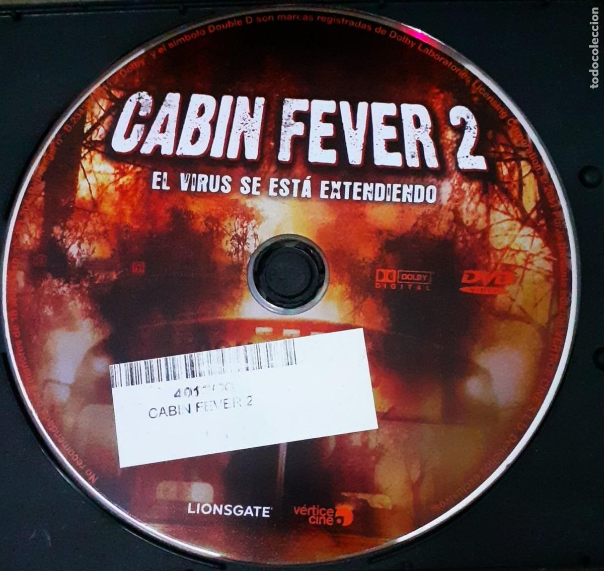 Cine: CABIN FEVER. PARTE 2. - COMBINACION GANADORA. CINE EN DVD. COLECCION.