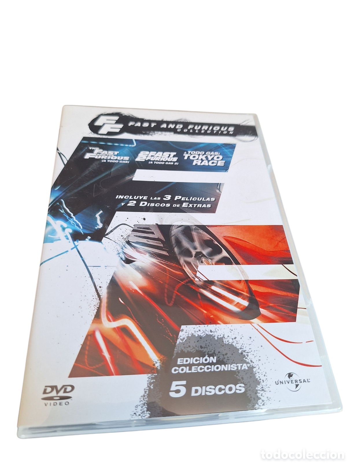Cinema: RD31 pack 3 pel&iacute;culas a todo gas DVD SEGUNDAMANO