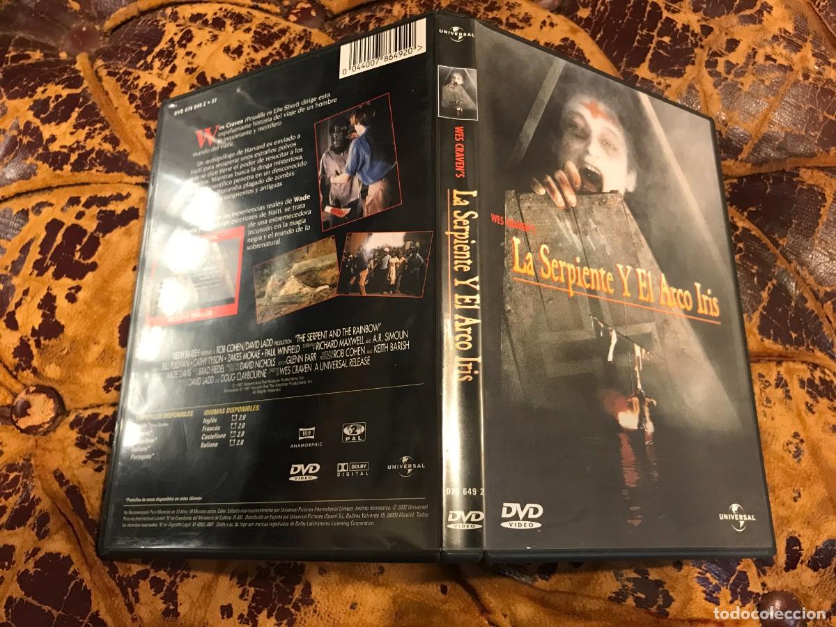 Cine: DVD. LA SERPIENTE Y EL ARCO IRIS - Foto 1