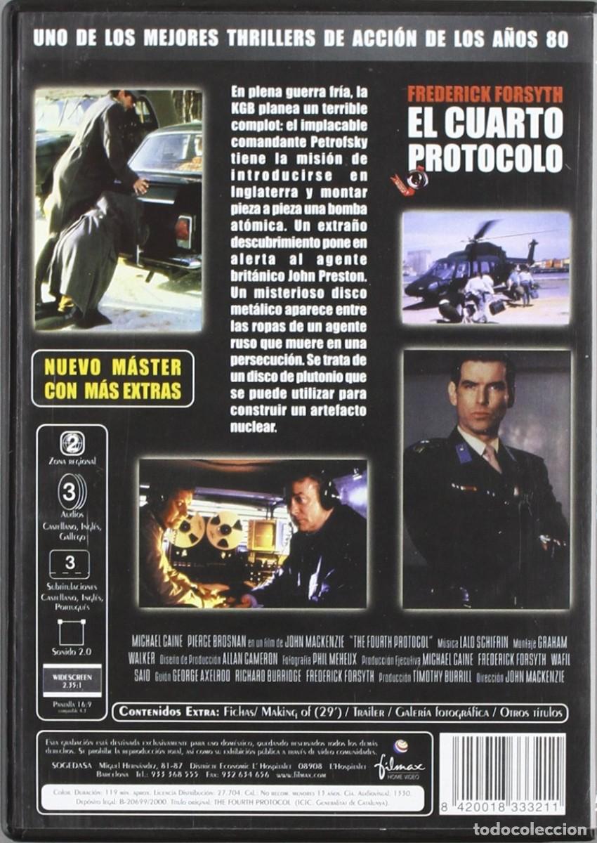 Cine: EL CUARTO PROTOCOLO - DVD - Foto 2